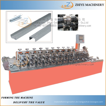 High Speed ​​Light Keel Cold Making Line / Stud und Track Rolling Forming Machine